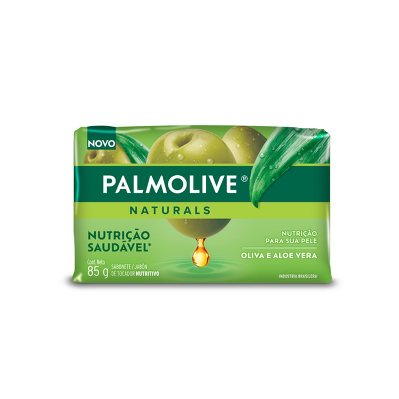 Palmolive® Naturals Sensación Humectante Oliva y Aloe Jabón en barra