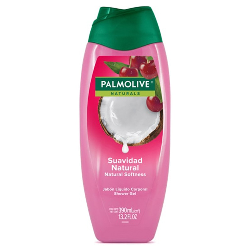 Palmolive® Naturals Suavidad Natural Cereza y Coco Jabón líquido corporal