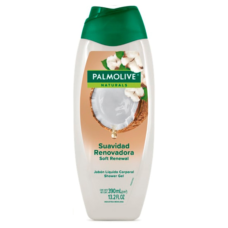 Palmolive® Naturals Suavidad Renovadora Coco y Algodón Jabón líquido corporal