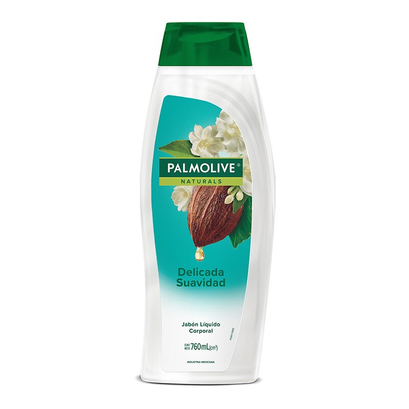 Palmolive® Naturals Delicada Suavidad Jazmín y Manteca de Cacao Jabón líquido corporal Palmolive® Naturals Delicada Suavidad Jazmín y Manteca de Cacao Jabón líquido corporal